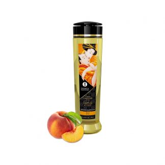Shunga Stimulation Peach hierontaöljy 240 ml