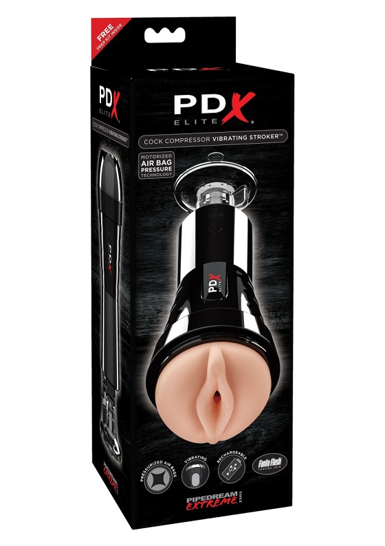 PDX Cock Compressor Vibrating Stroker - Image 2