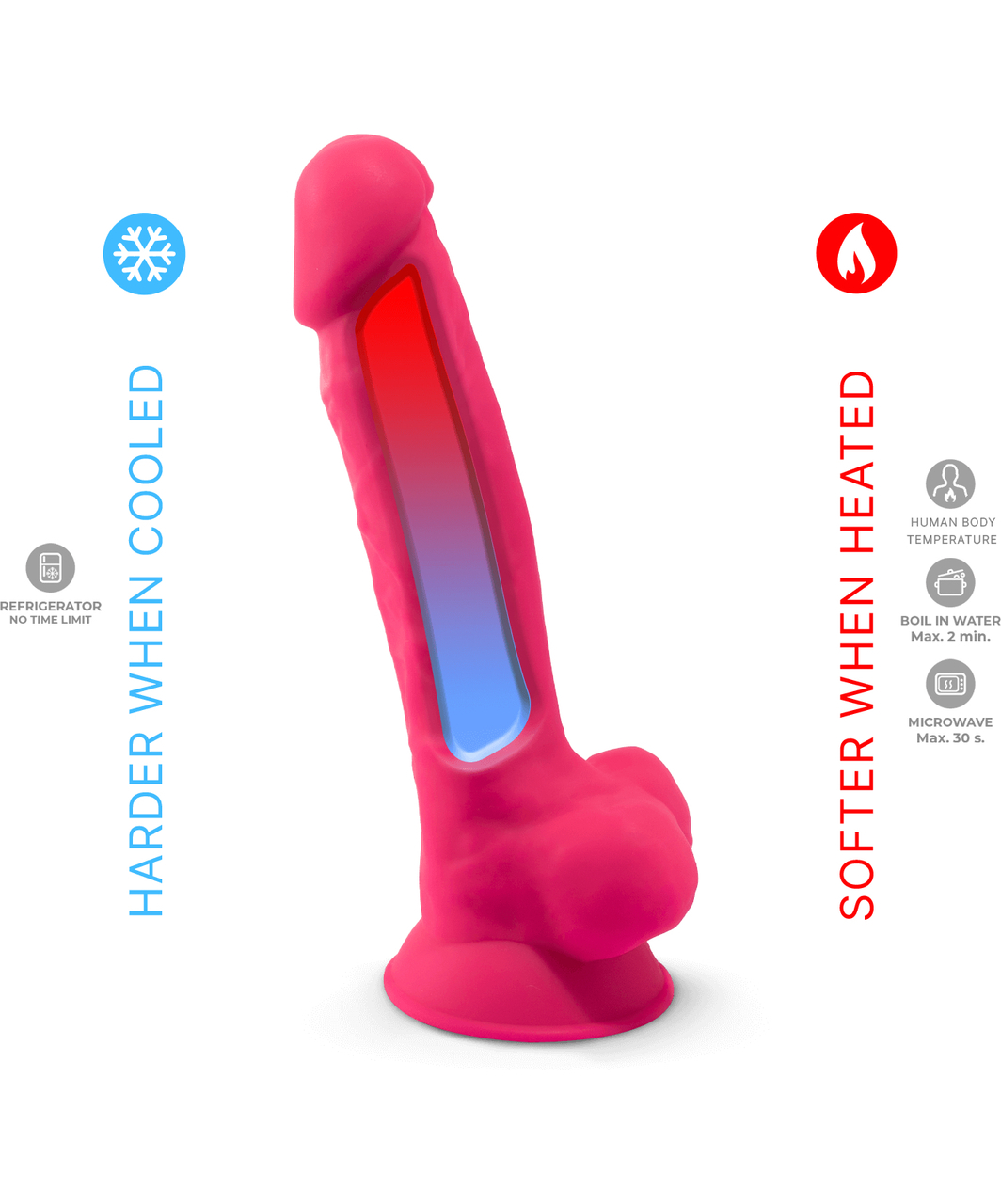 Dual Density Silikoni Dildo - Image 3